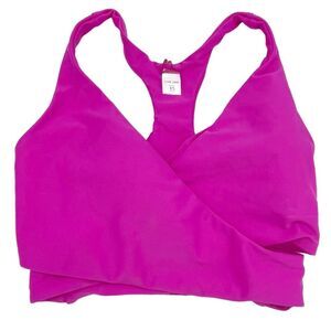 June Loop Kristie Swim Top Fuchsia Pink Size XS Nursing Friendly Swim Separates